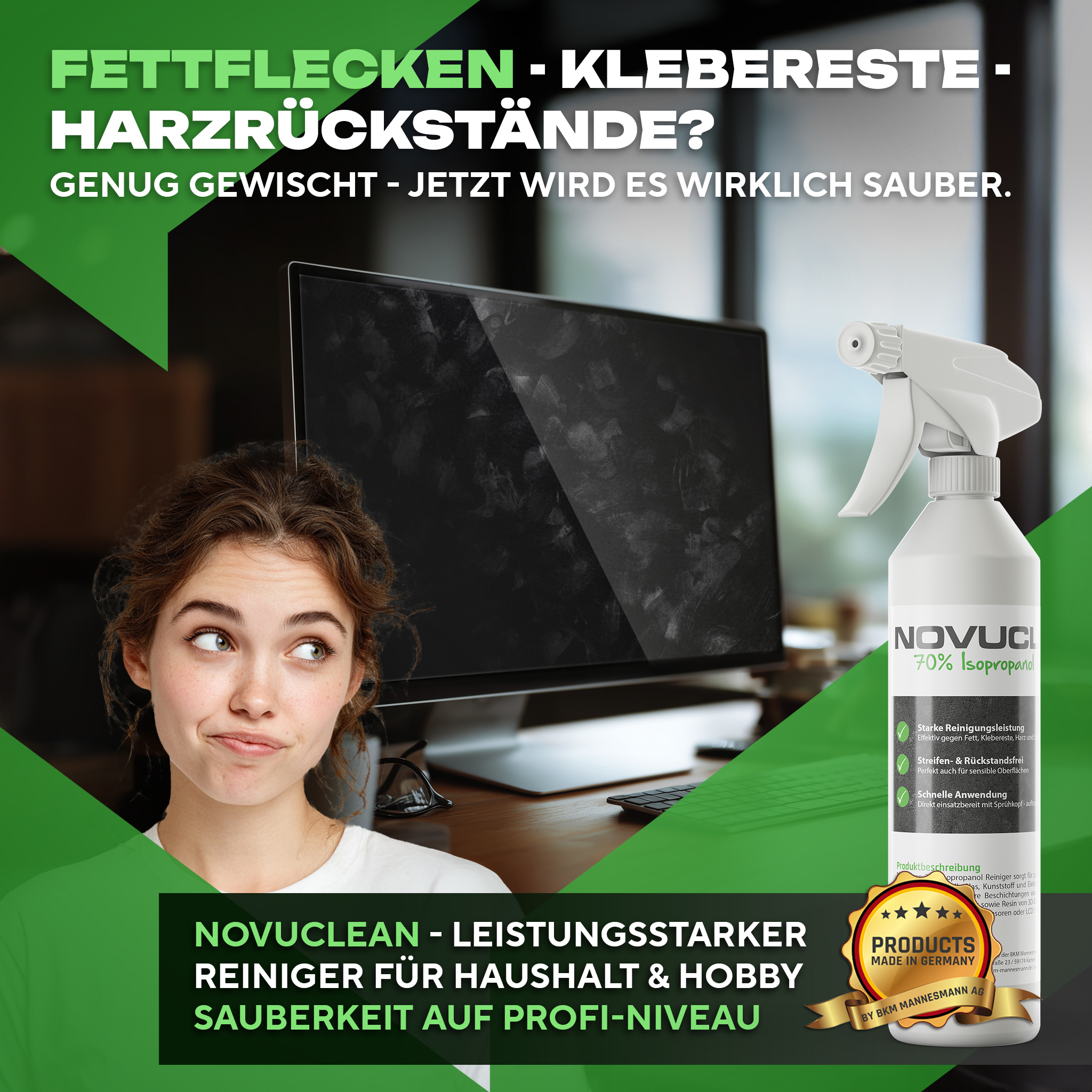 listing-images-novuclean-2.jpg reiniger, putzmittel, spray, isopropanol, monitor, reinigungsmittel, spray, glasreiniger, monitor, pc-arbeitsplatz