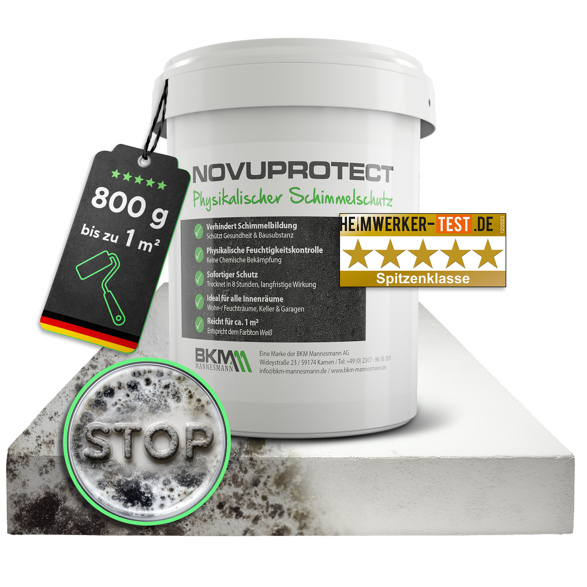 NovuProtect - Der physikalische Schimmelschutz NovuProtect - Der physikalische Schimmelschutz
