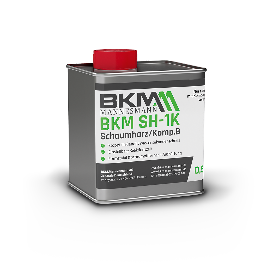 Schaumharz, Kleber, Kunststoffbeschichtung, Schminnel, BKM SH-1K