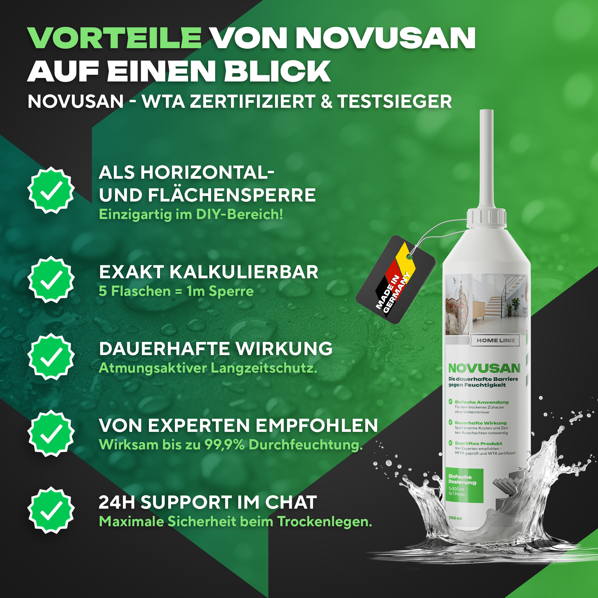 Novusan Mauerwerkinjektion