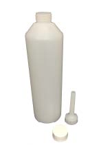 Injektionsflasche mit Auslauftülle und Schraubverschluss; Paket a 12 Stück