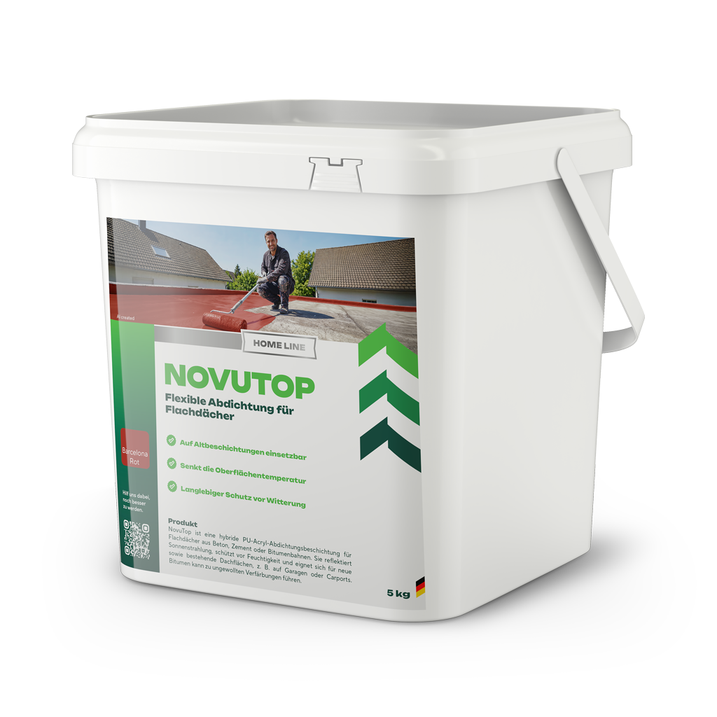 NovuTop - Flachdachabdichtung - Garagen und Carports