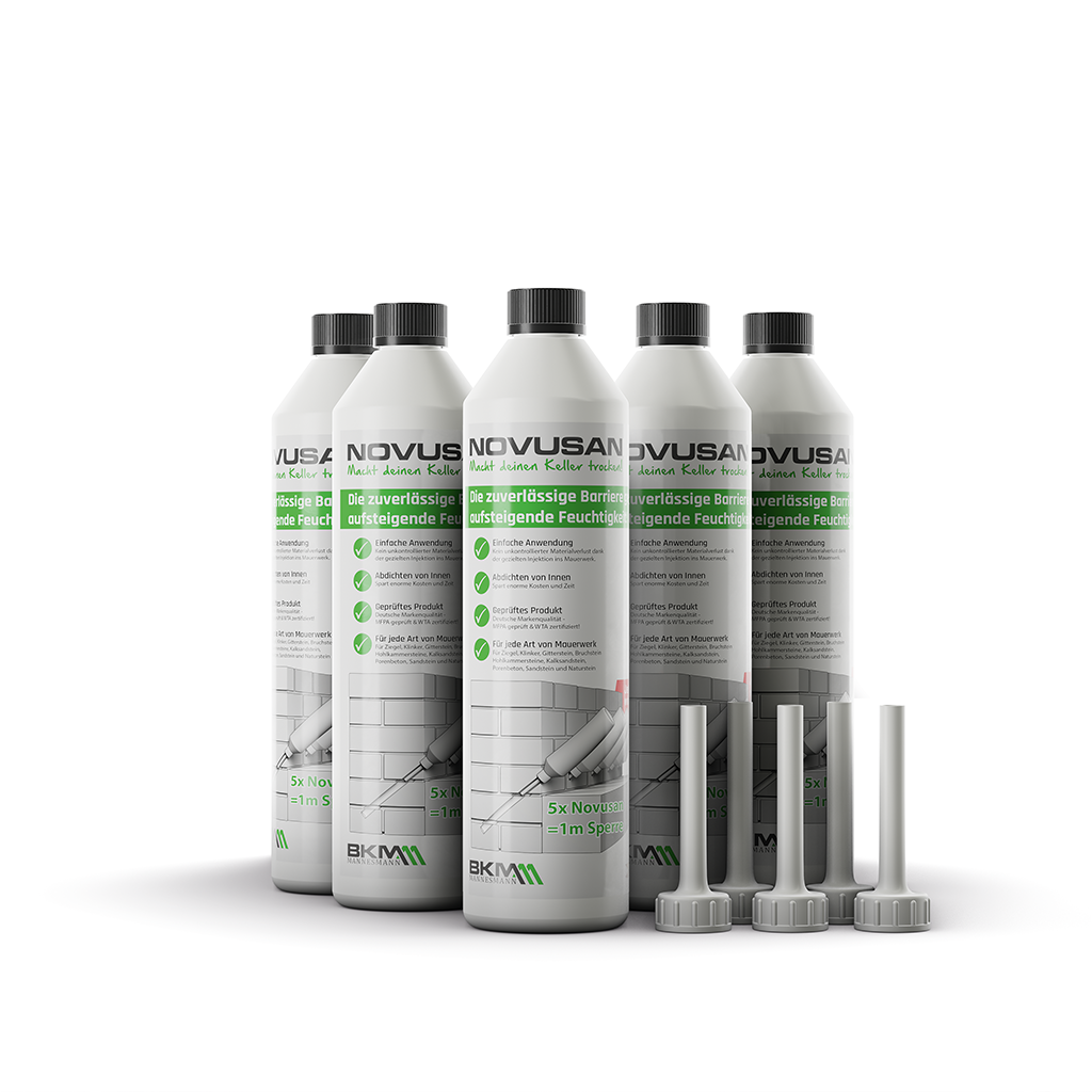 Novusan Leerflasche - 5 x 500 ml, Flasche
