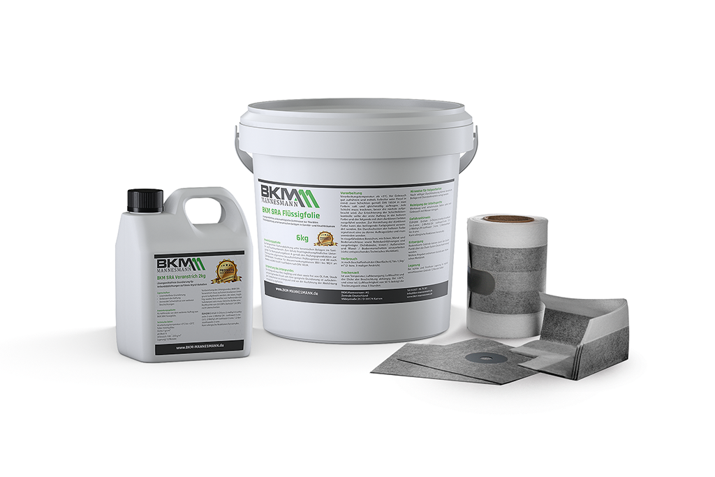BKM SRA Sanitärraum Abdichtung Set, Farbbehälter