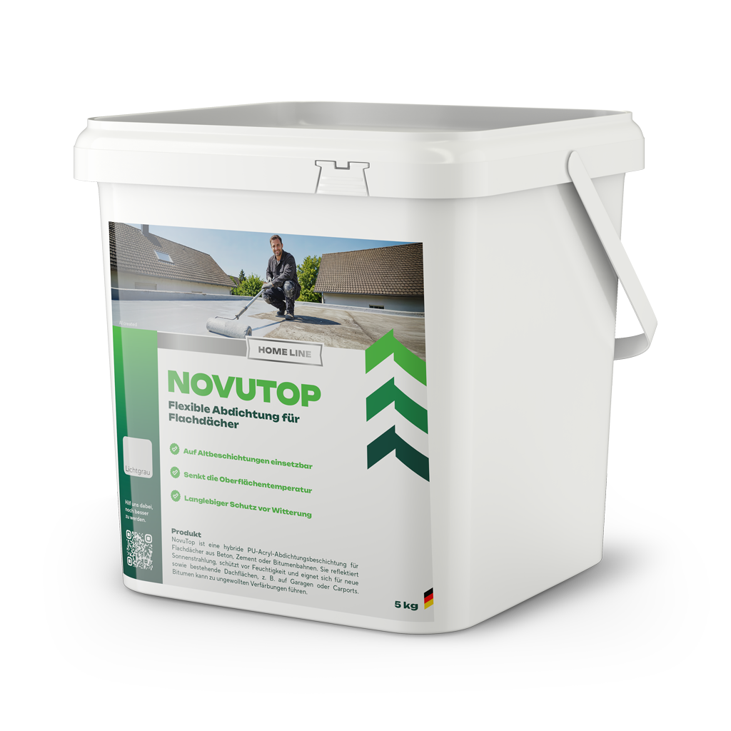 NovuTop - Flachdachabdichtung - Garagen und Carports