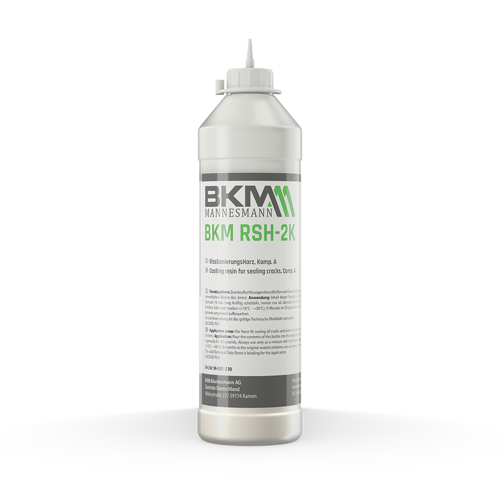 BKM RSH-2K Set - RissSanierungsHarz im Set, zweikomponentig BKM RSH-2K Set - RissSanierungsHarz im Set, zweikomponentig, Zinn, Flasche, Shaker, Können, Spraydose
