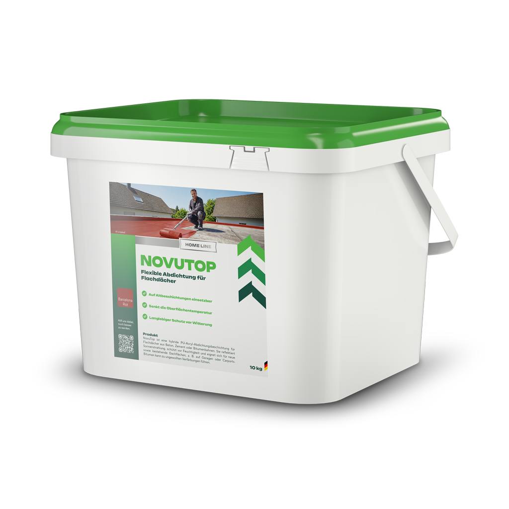 Produktbild_001_NovuTop_Barcelonarot_10kg_DE.png NovuTop - Flachdachabdichtung - Garagen und Carports