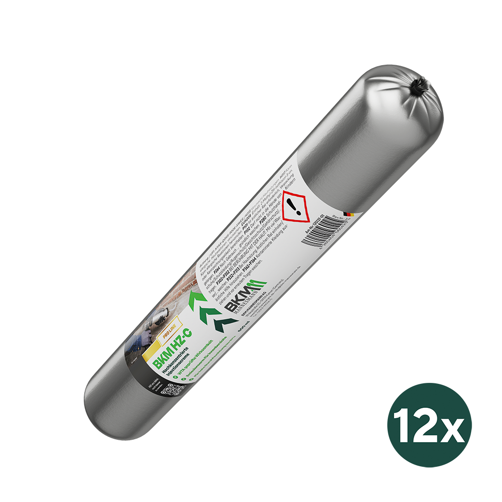 Produktbild_001_BKM_HZ-C_Schlauchbeutel_12x600ml_DE.png metallische Packung, Gehäuse, kolben, Kunststoff, 12x