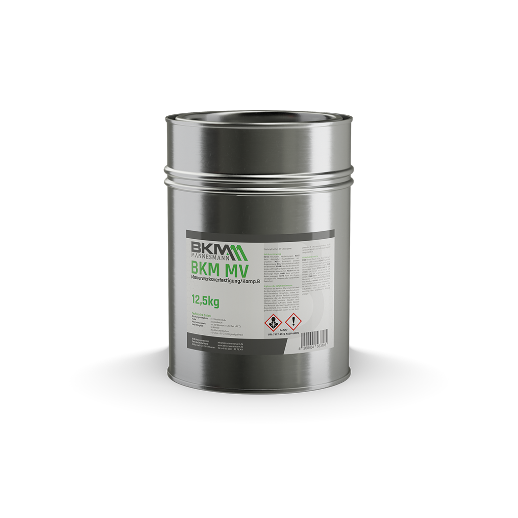 BKM MV Mauerwerksverfestigung, Fass
