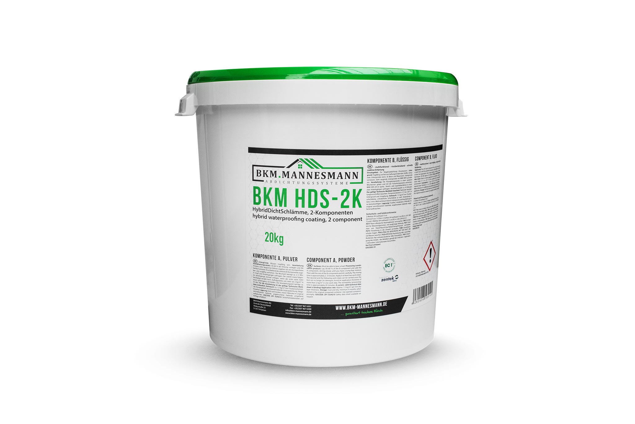 BKM HDS-2K flexible Hybriddichtschlämme