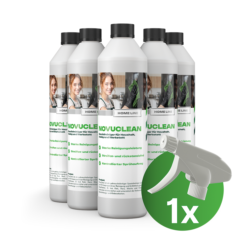 NovuClean - Reiniger für Haushalt & Hobby