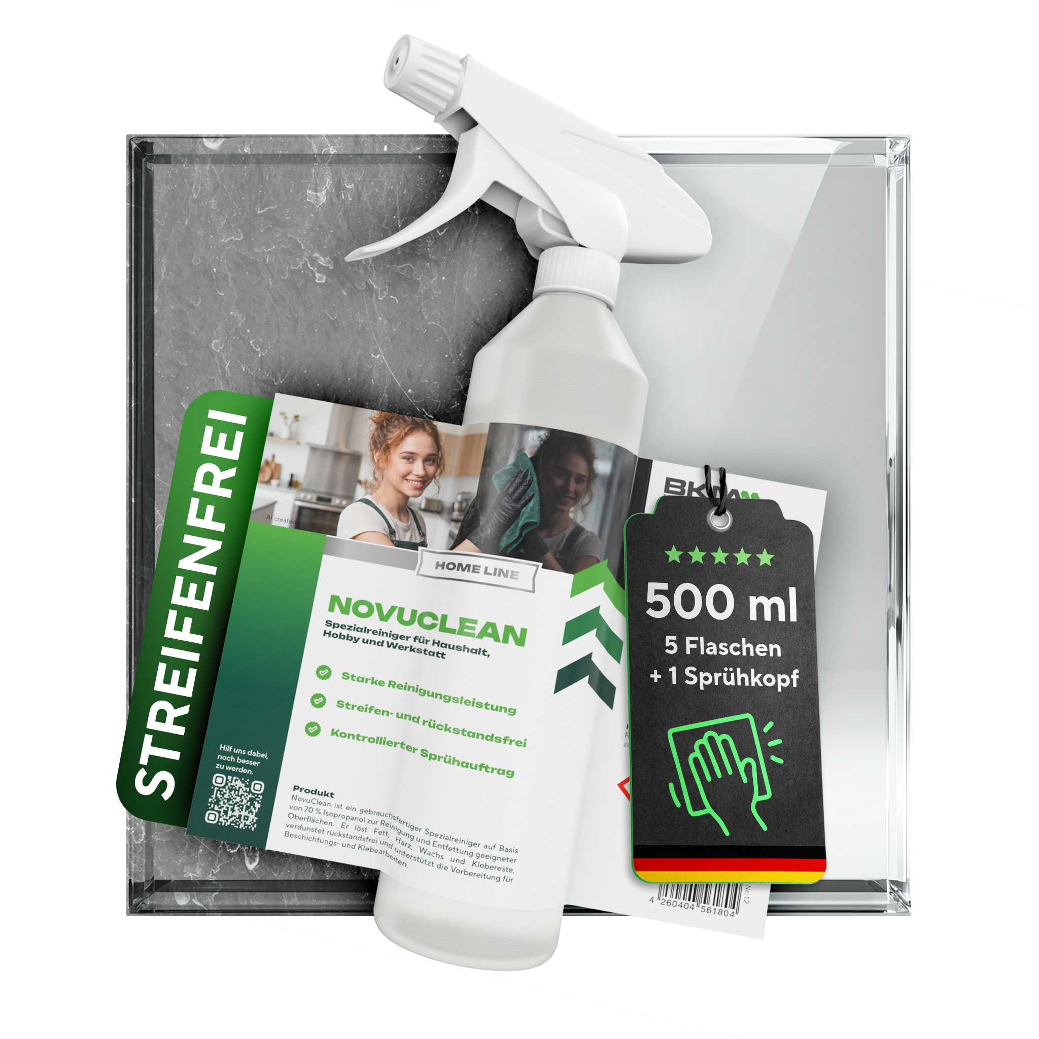 NovuClean - Reiniger für Haushalt & Hobby