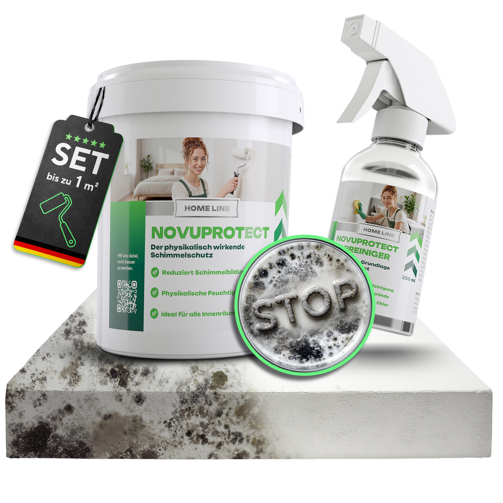 NovuProtect Schimmelschutz-Set
