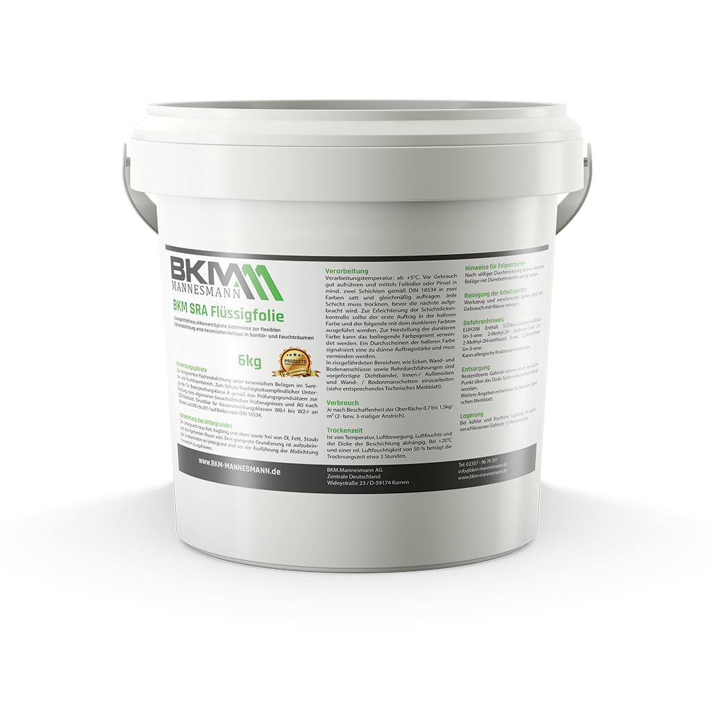 produkt_BKM_SRA_Fluessigfolie_6kg_Schatten_DE.png BKM SRA Flüssigfolie, Farbbehälter